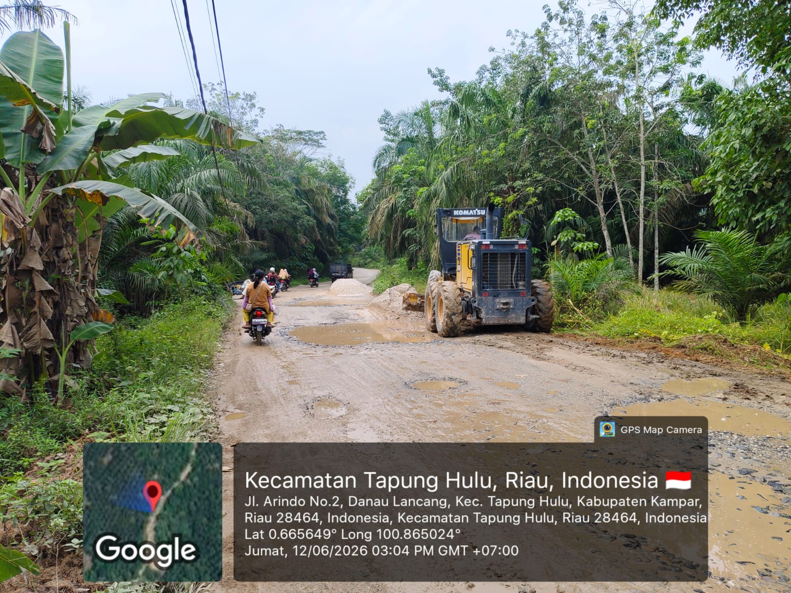 Kolaborasi Membuahkan Hasil, Akses Jalan Mulai Dikerjakan