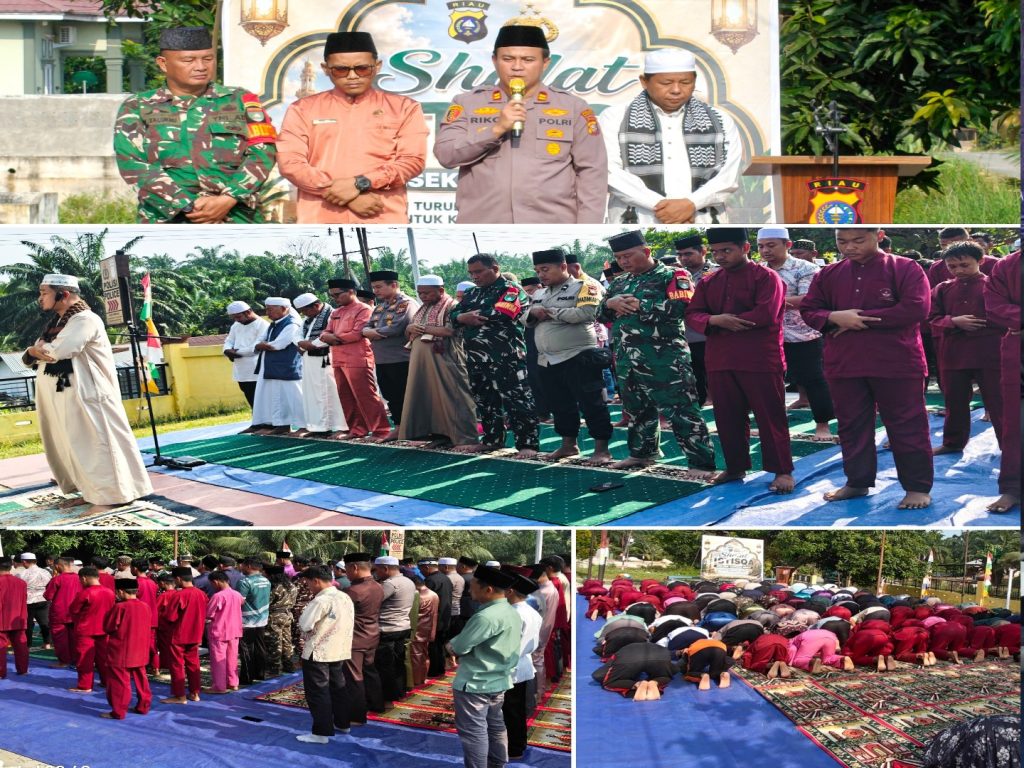 Shalat Istisqa Polsek Tapung Hulu — Doa Bersama Mohon Hujan Berkah