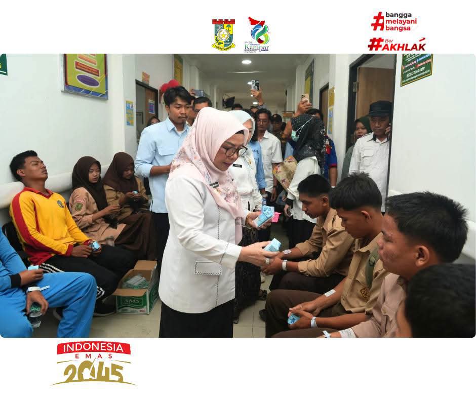 Wabup Misharti Berikan Perhatian Langsung Kepada Siswa Korban Dugaan Keracunan MBG