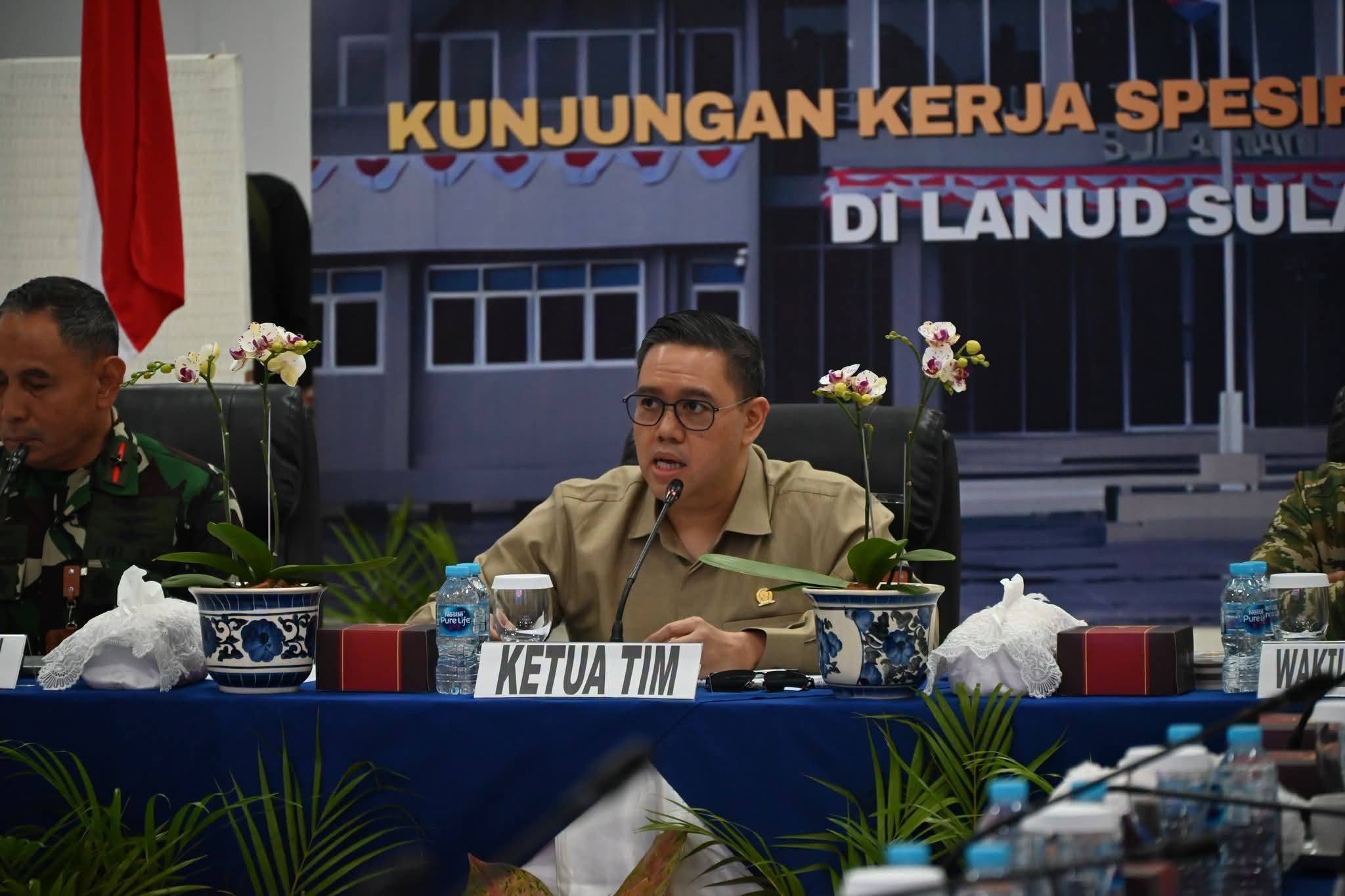 Kunjungan Kerja Komisi I DPR RI ke Pangkalan TNI AU Bandung