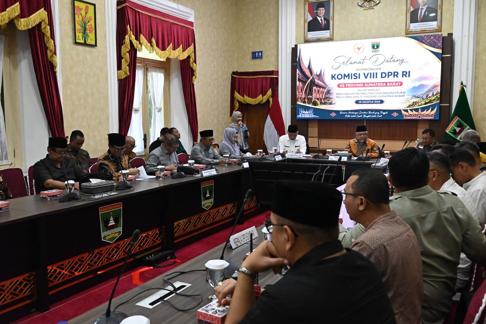 Komisi VIII DPR RI tinjau rehab rekonstruksi pascabencana Sumatera Barat — Ansory Siregar desak percepatan, 30 Agustus 2026