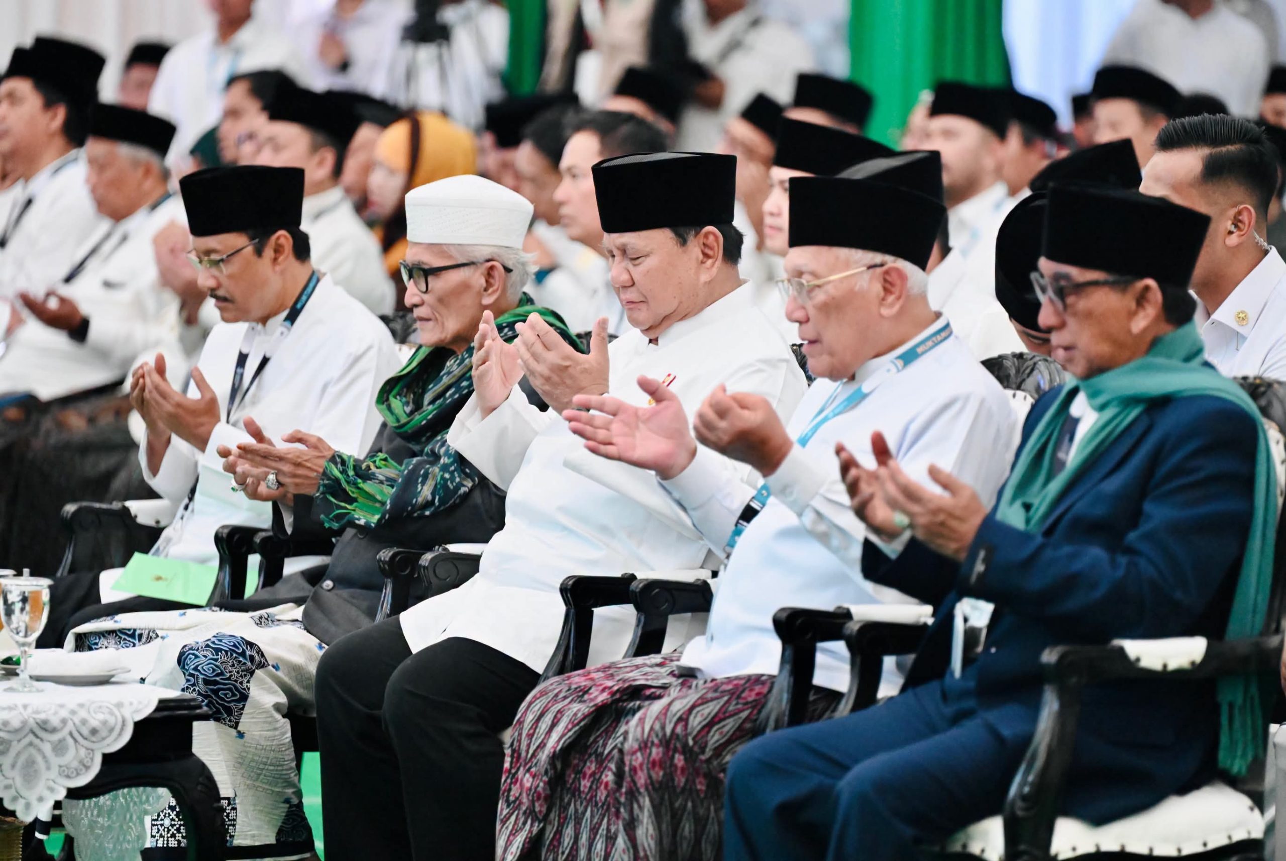 Presiden Prabowo Subianto Tutup Muktamar ke-35 NU, Momen Sejarah Pertama Kali