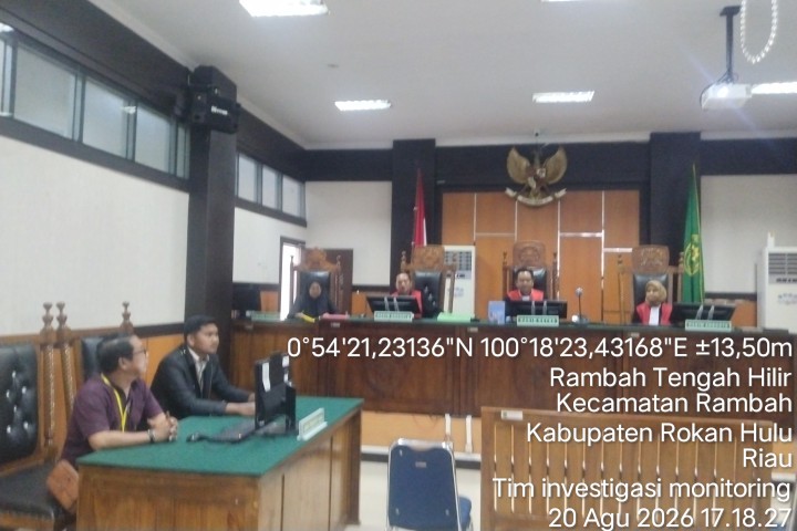 Sidang Perdana Gugatan Lingkungan PT Andika Permata Sawit Lestari di PN Pasir Pengaraian