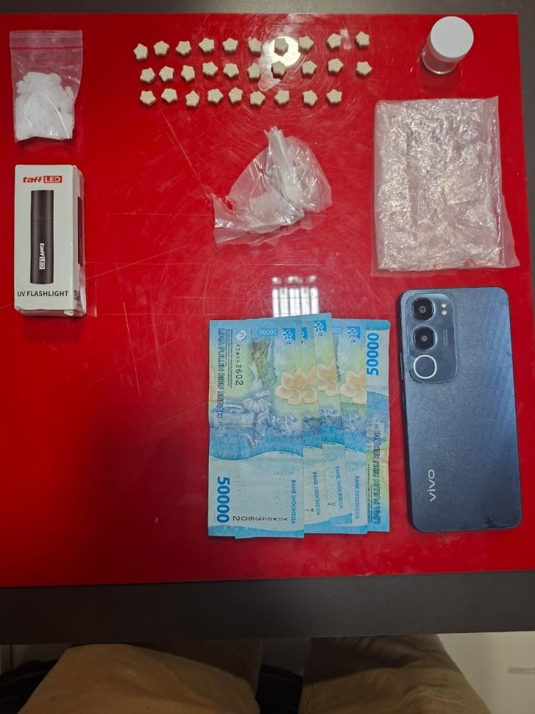 Polres Rohul Tangkap Pengedar Narkotika Desa Mahato, Sabu 10 Gram & Ekstasi Disita
