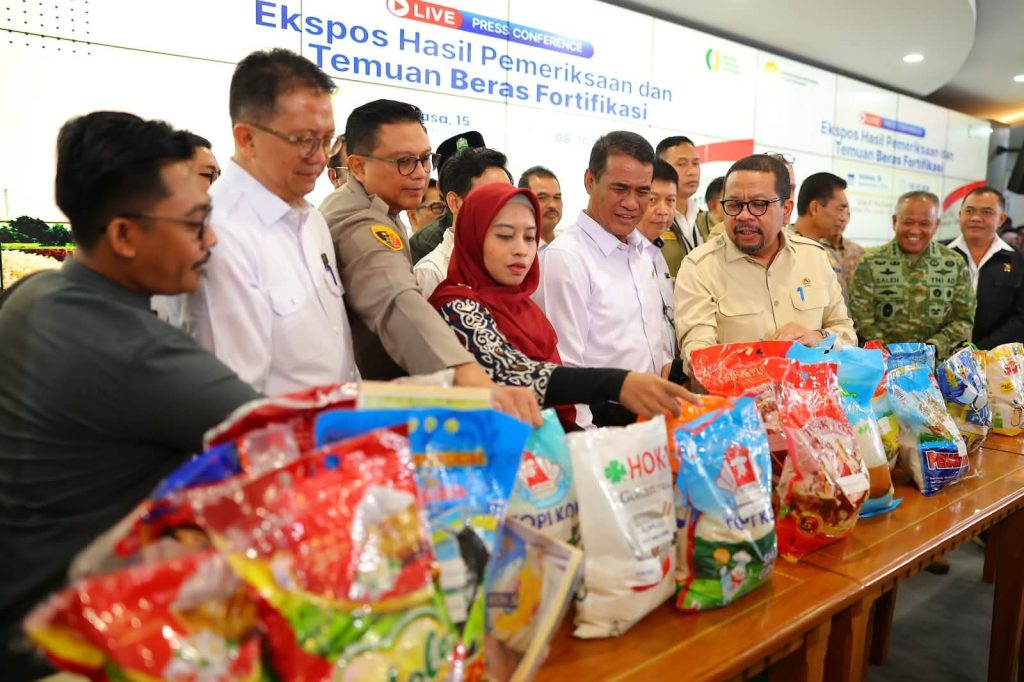 Mentan Amran Ungkap 25 Merek Beras Fortifikasi Bermasalah