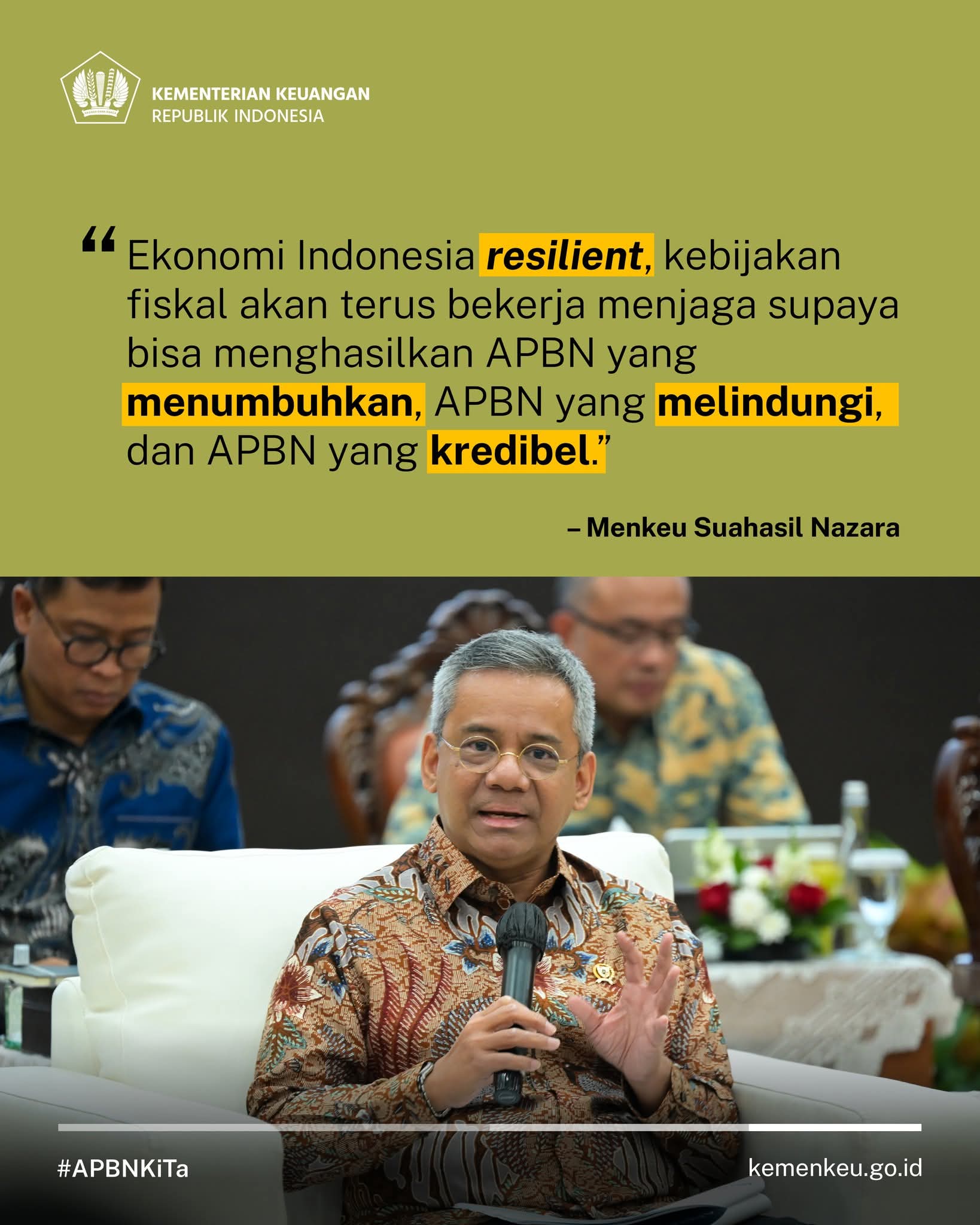 Kemenkeu: Kondisi APBN Kita Hingga Akhir Agustus 2026