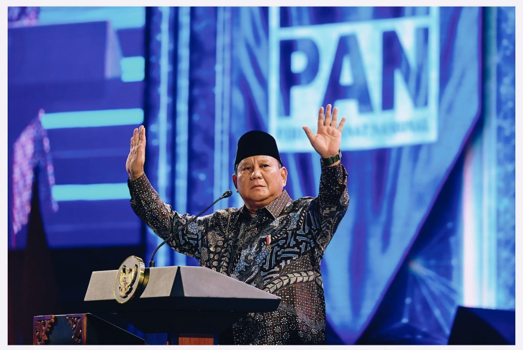 Presiden Prabowo Hadiri Peringatan HUT ke-28 PAN