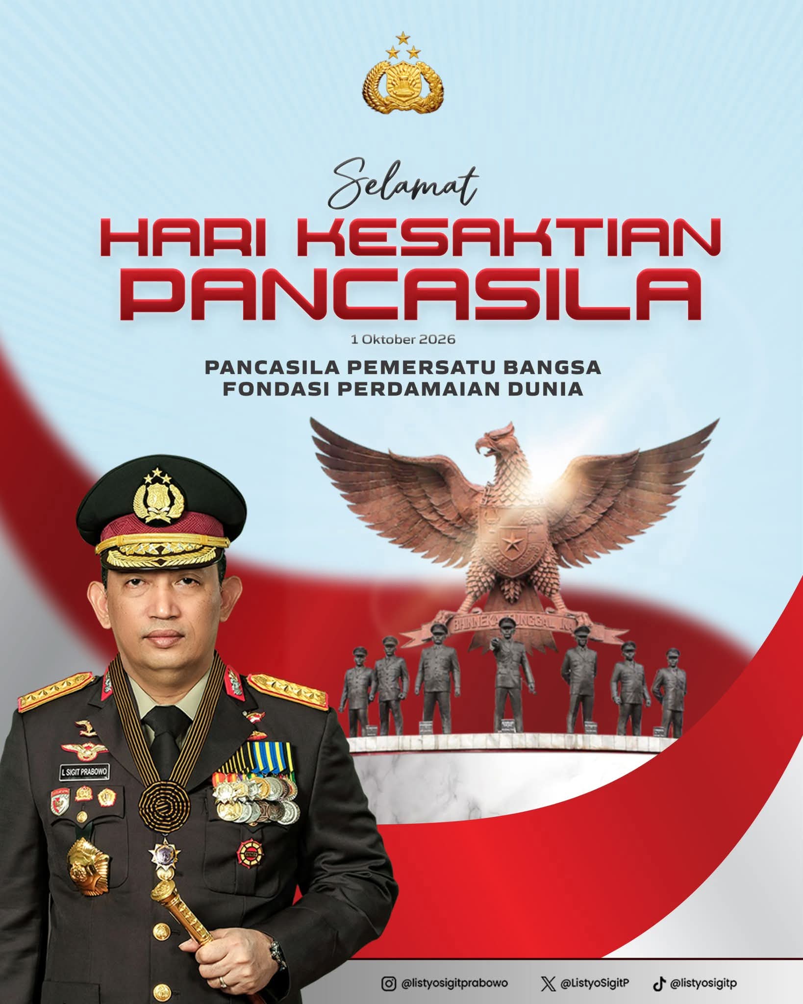 Listyo Sigit: Pancasila Kekuatan Pemersatu Bangsa & Fondasi Perdamaian Dunia