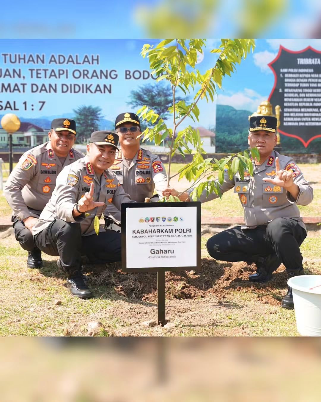 Kabaharkam Polri Komjen Pol Herry Heryawan