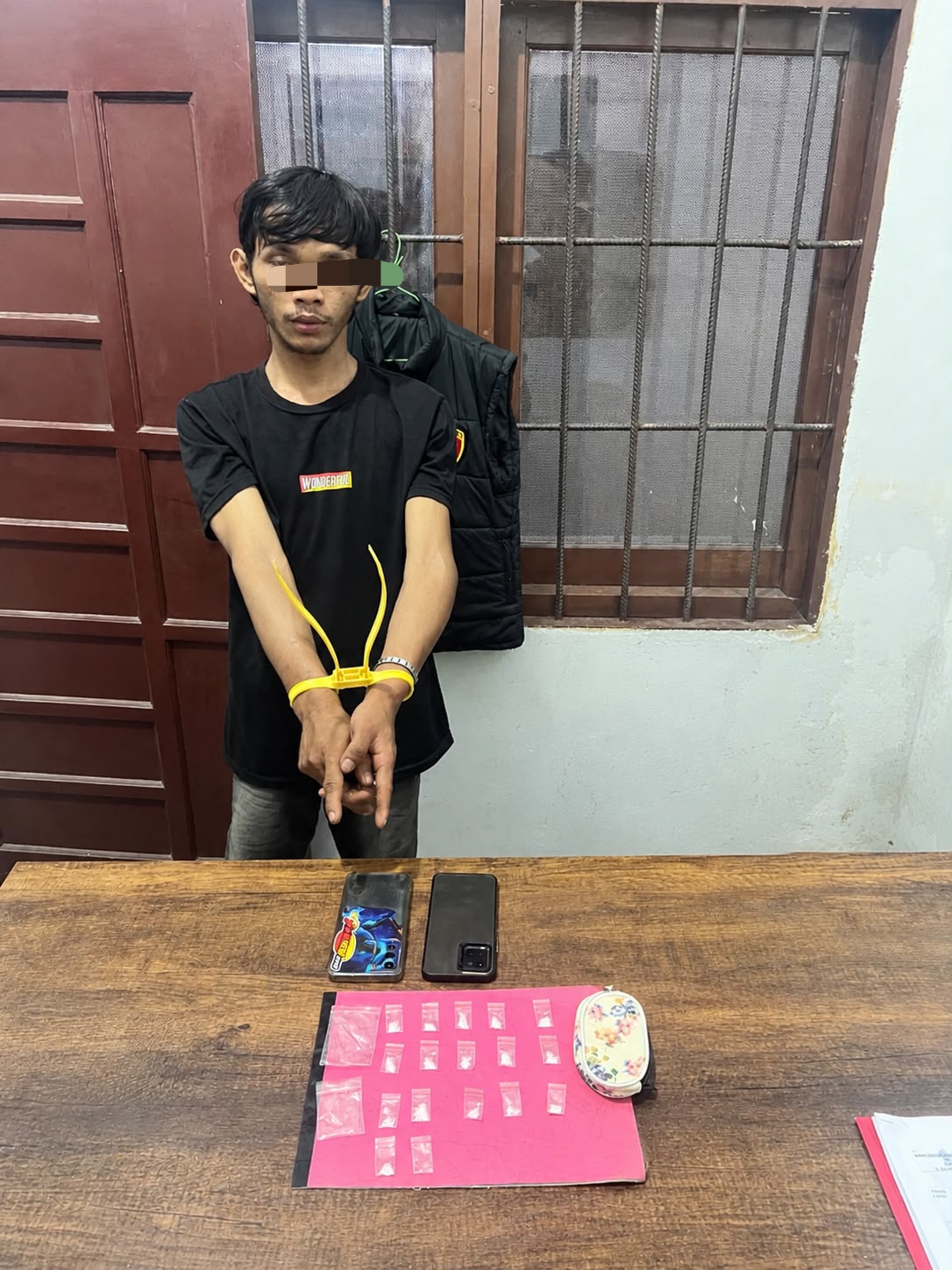 Polsek Tambang tangkap pengedar narkoba, amankan barang bukti sabu-sabu