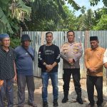 Kapolsek Perhentian Raja IPTU Okto Wahyudi pimpin pengecekan lokasi dugaan sawmill ilegal, Minggu 25 Oktober 2026