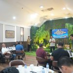 Kapolda Riau Irjen Pol Arman Achdiat saat silaturahmi dan makan malam bersama wartawan mitra Polda Riau di Rumah Dinas Kapolda Riau, 26 Oktober 2026