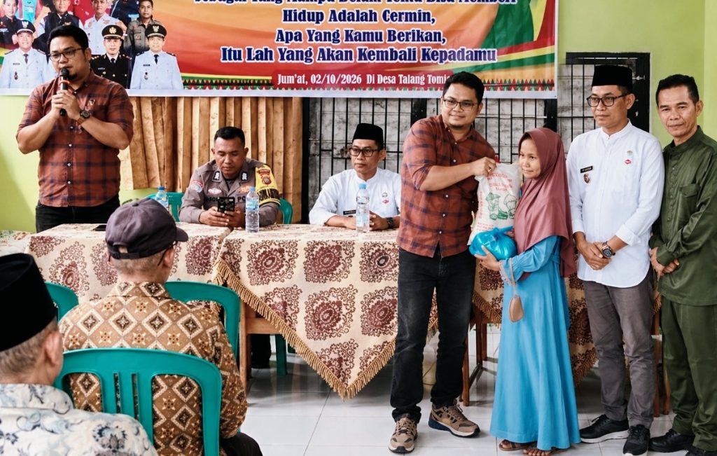 Kebun Tandun PTPN IV Turut Salurkan Sembako Bersama Insan Pers & Pemerintah Kecamatan
