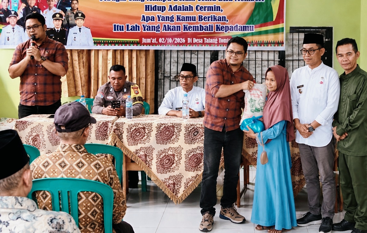 Kebun Tandun PTPN IV Turut Salurkan Sembako Bersama Insan Pers & Pemerintah Kecamatan