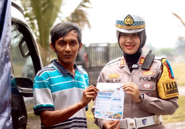 Operasi Patuh Lancang Kuning 2026, Satlantas Polres Kampar Cek Pajak Kendaraan